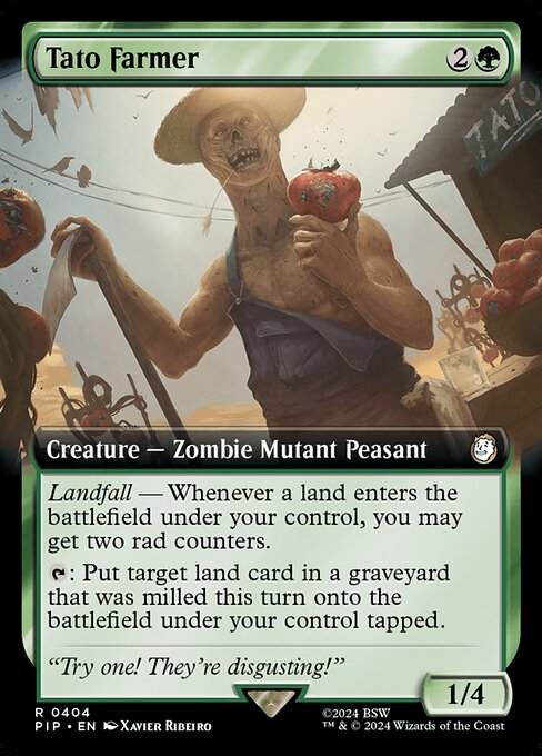 Tato Farmer (Extended Art) - Universes Beyond: Fallout