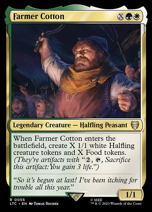 Farmer Cotton - Commander: The Lord of the Rings: Tales of Middle-earth
