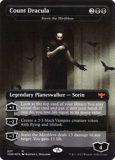 Count Dracula - Sorin the Mirthless - Innistrad: Crimson Vow