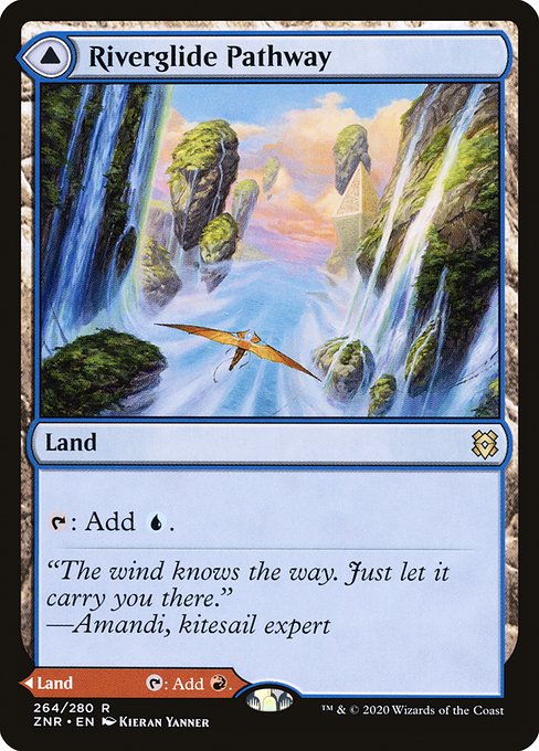 Riverglide Pathway (Foil) - Zendikar Rising