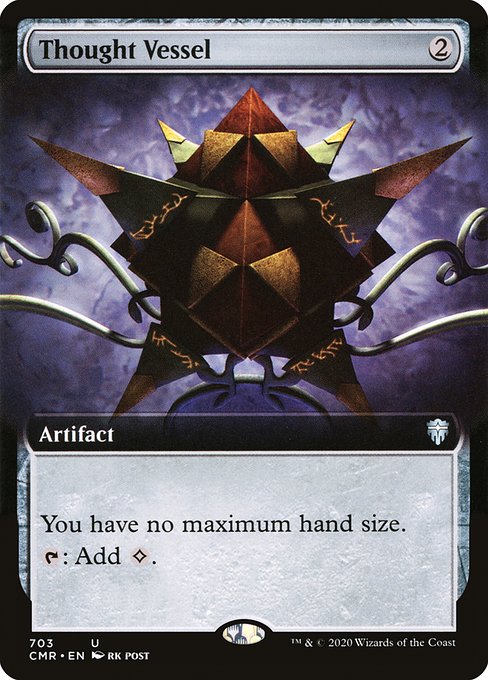 Thought Vessel (Extended Art) - Commander Legends