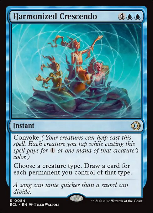 Harmonized Crescendo (Foil) - Lorwyn Eclipsed