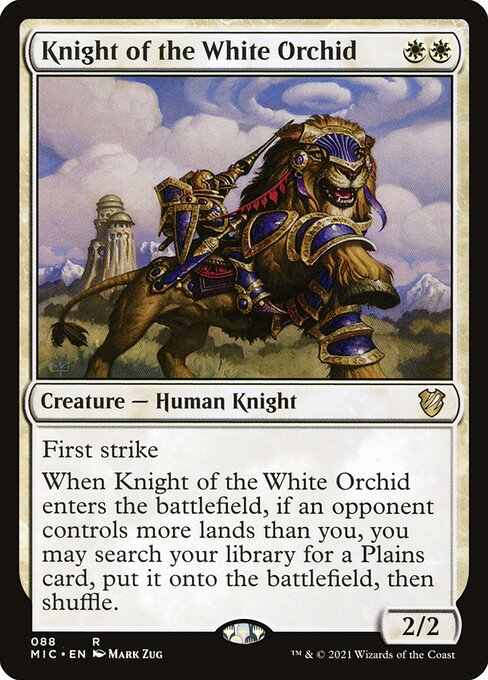 Knight of the White Orchid - Commander: Innistrad: Midnight Hunt