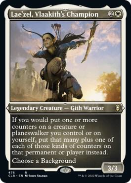 Lae'zel, Vlaakith's Champion (Foil Etched) - Commander Legends: Battle for Baldur's Gate