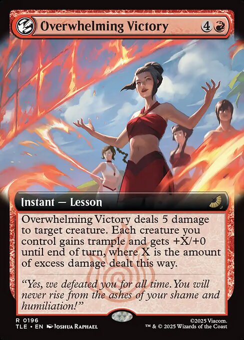 Overwhelming Victory (Extended Art) - Avatar: The Last Airbender: Eternal-Legal