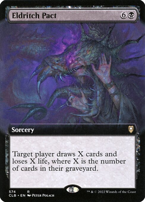 Eldritch Pact (Extended Art) - Commander Legends: Battle for Baldur's Gate