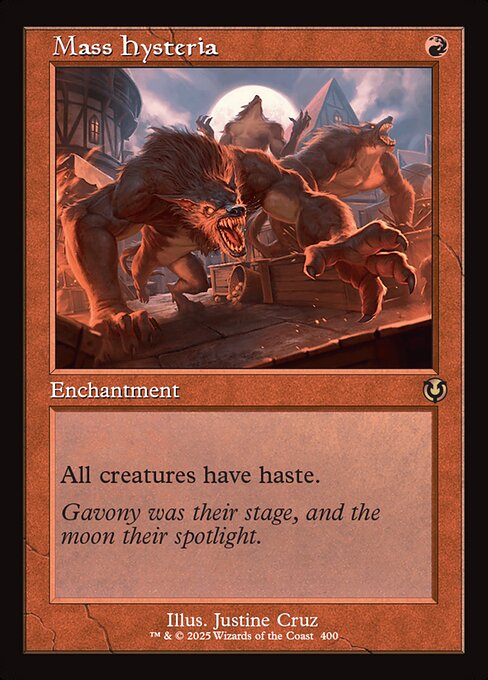 Mass Hysteria (Retro Frame) - Innistrad Remastered