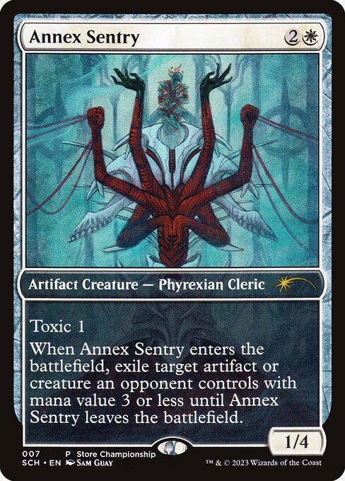 Annex Sentry - Game Day & Store Championship Promos