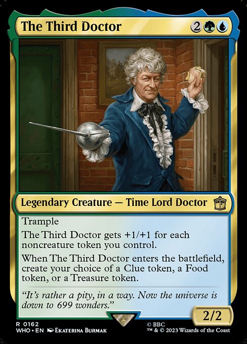 The Third Doctor - Universes Beyond: Doctor Who