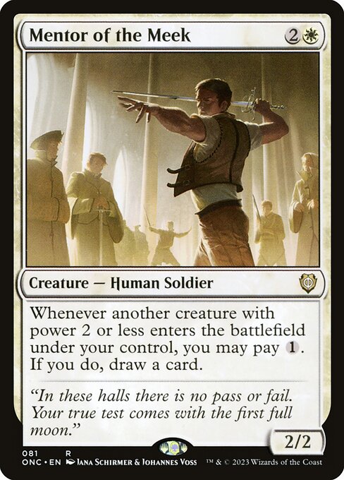 Mentor of the Meek - Commander: Phyrexia: All Will Be One