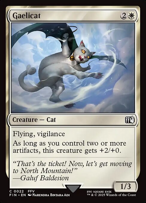 Gaelicat (Foil) - FINAL FANTASY