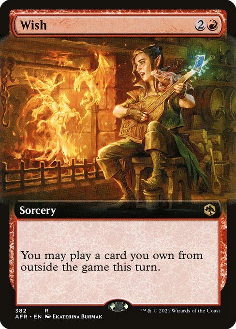 Wish (Extended Art) - Adventures in the Forgotten Realms
