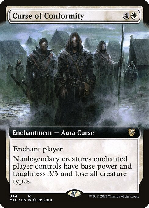 Curse of Conformity (Extended Art) - Commander: Innistrad: Midnight Hunt