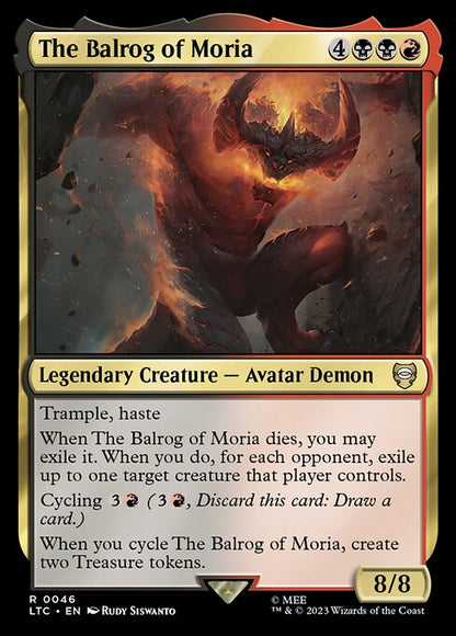 The Balrog of Moria - Commander: The Lord of the Rings: Tales of Middle-earth