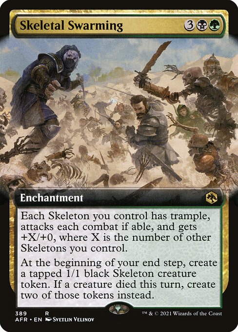 Skeletal Swarming (Extended Art) - Adventures in the Forgotten Realms
