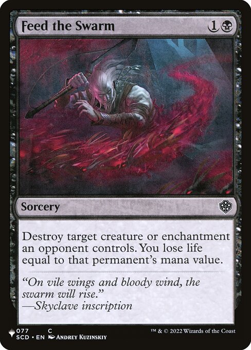 Feed the Swarm - The List Reprints