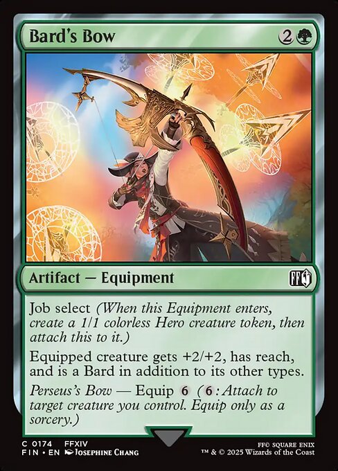 Bard's Bow (Foil) - FINAL FANTASY