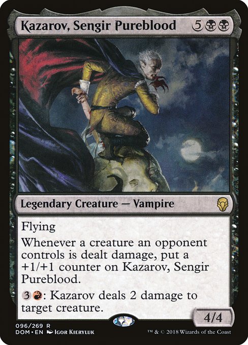 Kazarov, Sengir Pureblood (Foil) - Dominaria