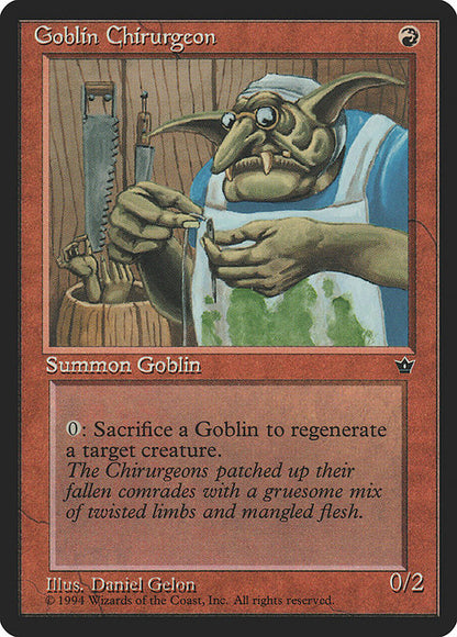 Goblin Chirurgeon (Foglio) - Fallen Empires