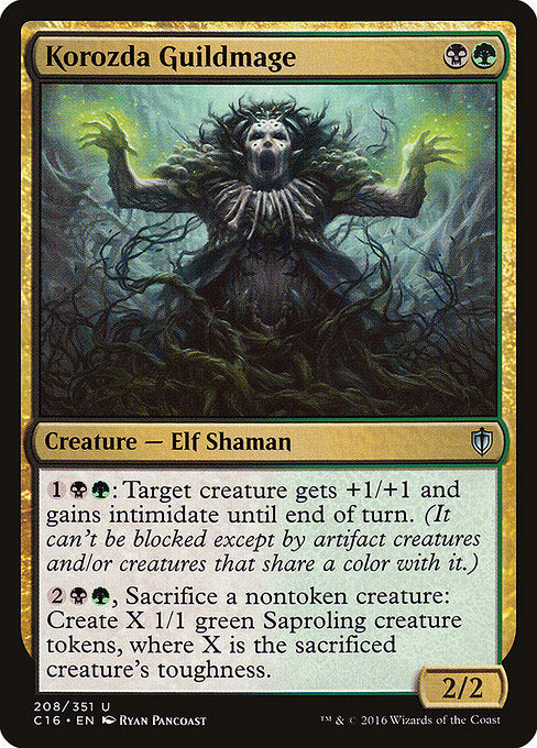 Korozda Guildmage - Commander 2016