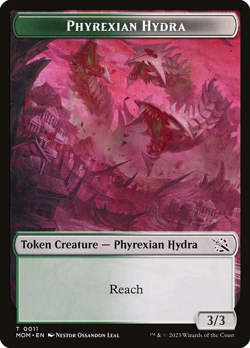 Phyrexian Hydra Token (0011) - March of the Machine