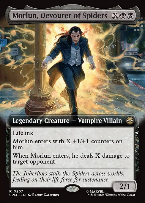 Morlun, Devourer of Spiders (Extended Art) (Foil) - Marvel's Spider-Man