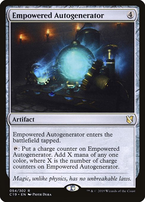 Empowered Autogenerator - Commander 2019