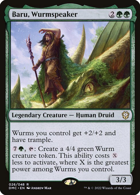 Baru, Wurmspeaker - Commander: Dominaria United