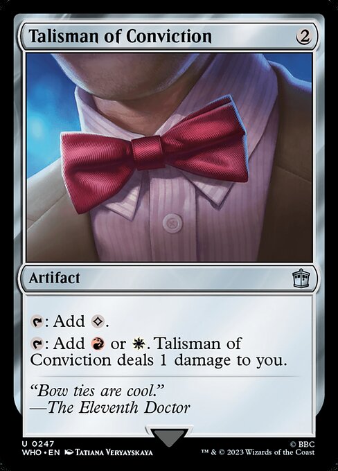 Talisman of Conviction - Universes Beyond: Doctor Who