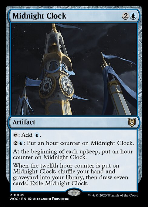Midnight Clock - Commander: Wilds of Eldraine