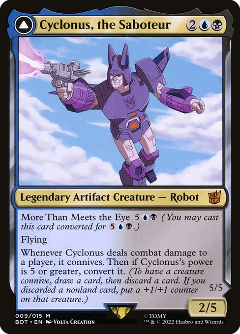 Cyclonus, the Saboteur - Universes Beyond: Transformers