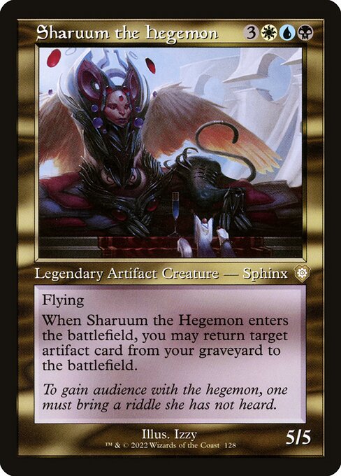 Sharuum the Hegemon (Retro Frame) - Commander: The Brothers' War