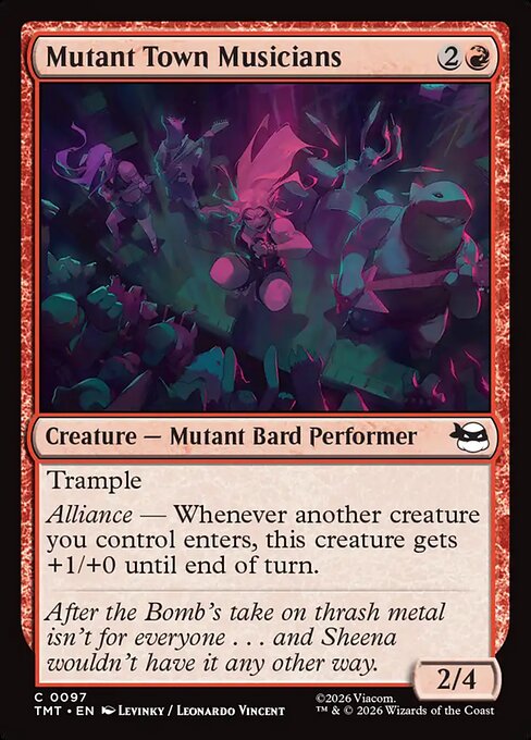 Mutant Town Musicians - Teenage Mutant Ninja Turtles