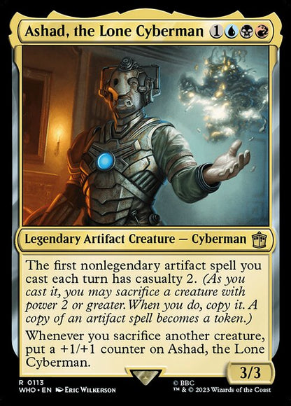 Ashad, the Lone Cyberman - Universes Beyond: Doctor Who