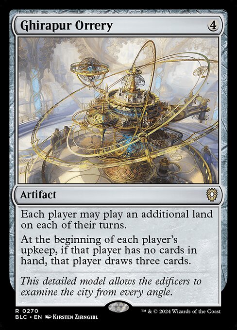 Ghirapur Orrery - Commander: Bloomburrow