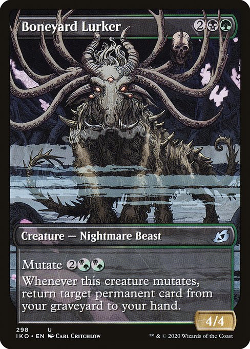 Boneyard Lurker (Showcase) - Ikoria: Lair of Behemoths