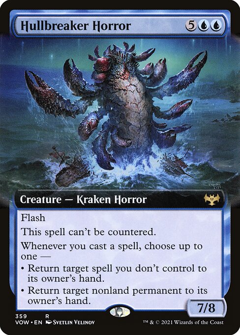 Hullbreaker Horror (Extended Art) - Innistrad: Crimson Vow