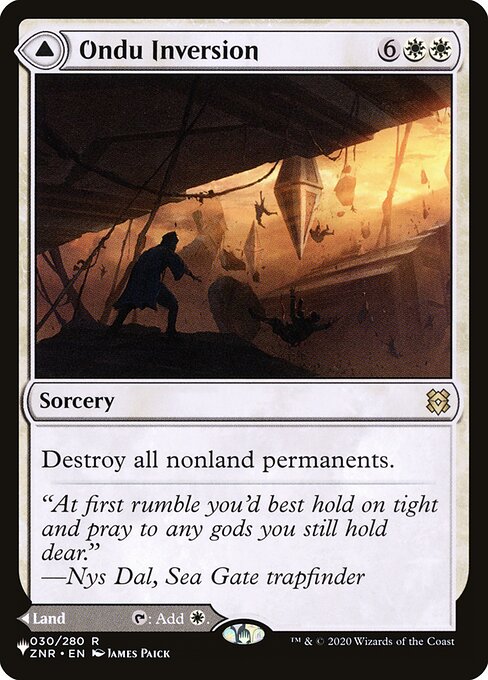 Ondu Inversion - The List Reprints