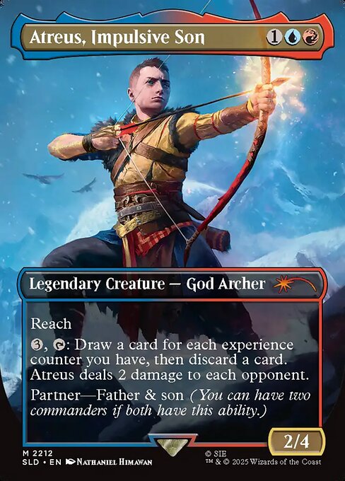 Atreus, Impulsive Son - Secret Lair Drop Series