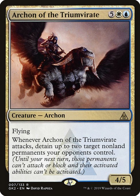 Archon of the Triumvirate - Ravnica Allegiance: Guild Kits