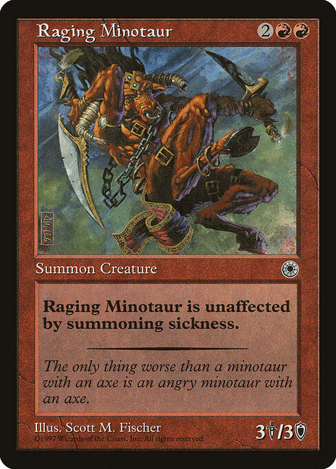 Raging Minotaur - Portal