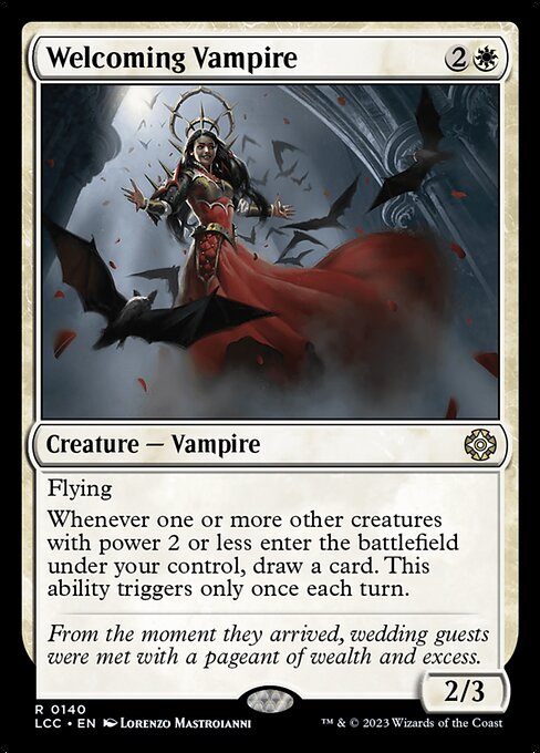 Welcoming Vampire - Commander: The Lost Caverns of Ixalan