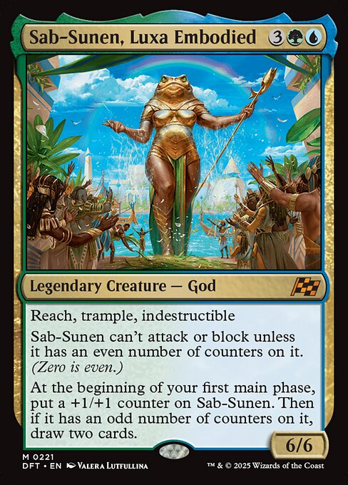 Sab-Sunen, Luxa Embodied (Foil) - Aetherdrift