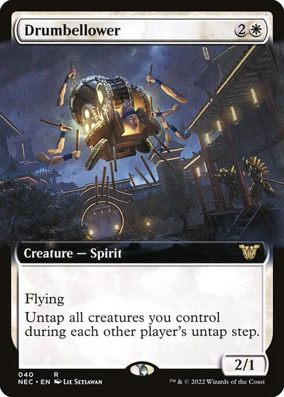 Drumbellower (Extended Art) - Commander: Kamigawa: Neon Dynasty
