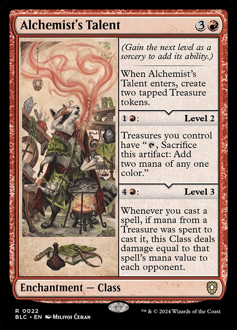 Alchemist's Talent - Commander: Bloomburrow