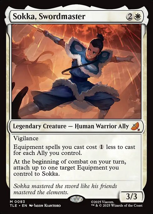 Sokka, Swordmaster - Avatar: The Last Airbender: Eternal-Legal