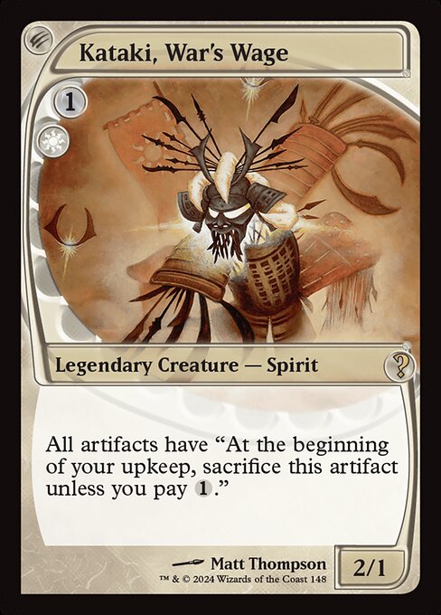 Kataki, War's Wage (Future Sight) - Mystery Booster 2