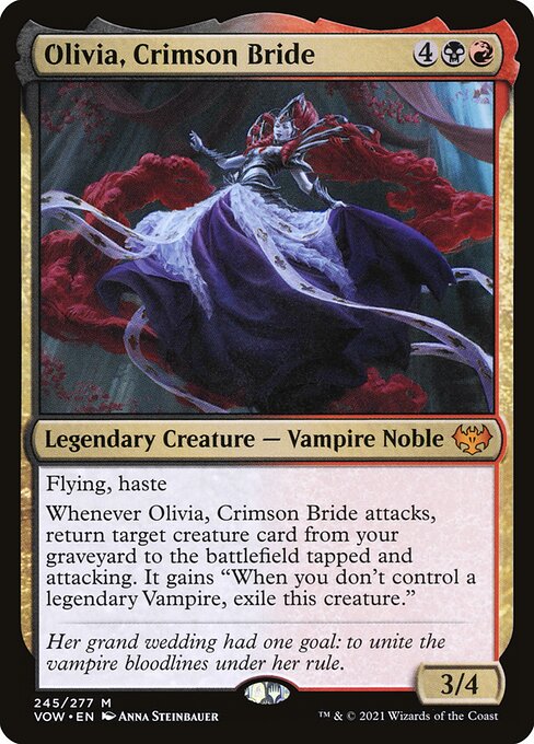 Olivia, Crimson Bride (Foil) - Innistrad: Crimson Vow