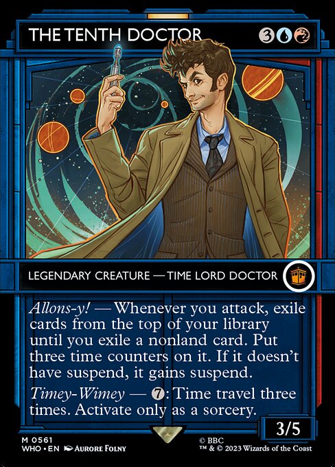 The Tenth Doctor (Showcase) - Universes Beyond: Doctor Who