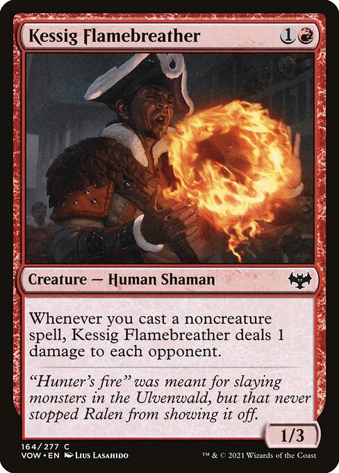 Kessig Flamebreather (Foil) - Innistrad: Crimson Vow